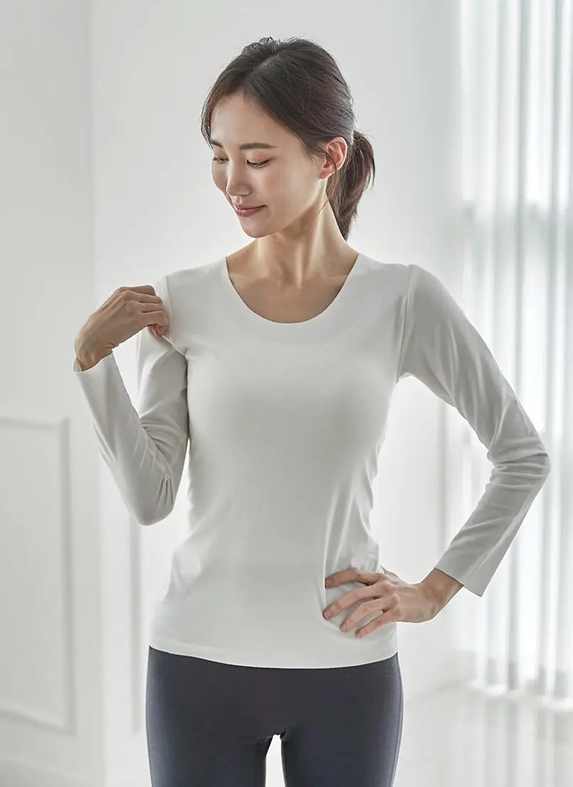 [발열내의] 감탄브라 웜웨어 롱 슬리브 단품 상세페이지 22
